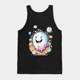 Cute ghost Tank Top